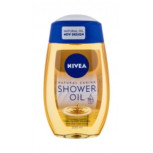Nivea Natural Oil 200 ml sprchový olej pro suchou pokožku pro ženy