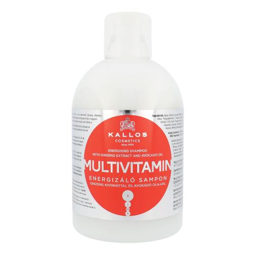 Kallos Cosmetics Multivitamin 1000 ml šampon pro suché a poškozené vlasy pro ženy