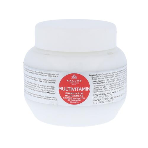 Kallos Multivitamin Energising Hair Mask vyživující maska pro oslabené vlasy 275 ml