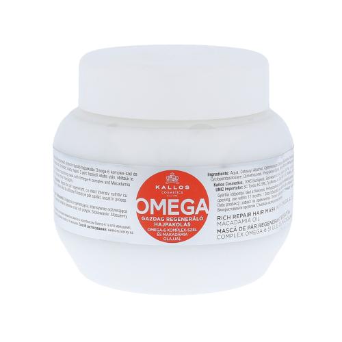 Kallos Omega Rich Repair Hair Mask posilující maska pro křehké vlasy 275 ml
