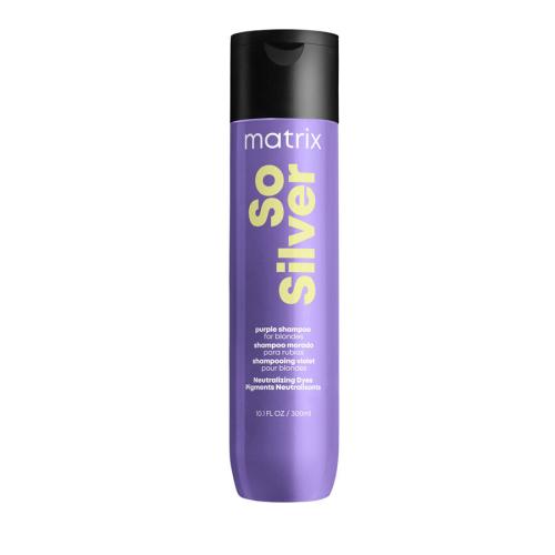 Matrix So Silver Purple Shampoo 300 ml šampon neutralizující žluté odstíny pro ženy