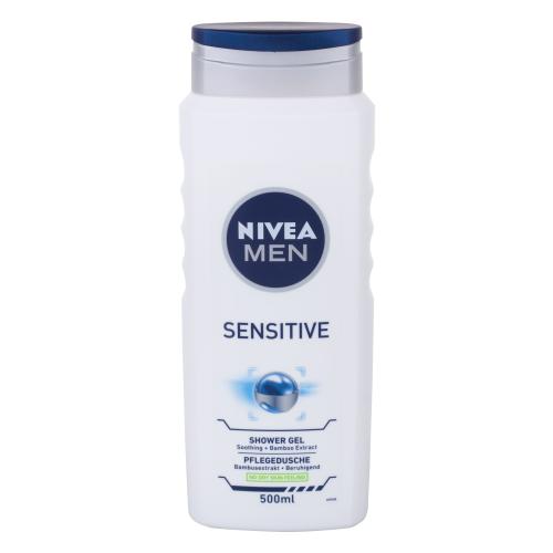 Nivea Men Sensitive 500 ml sprchový gel na tělo, obličej a vlasy pro muže