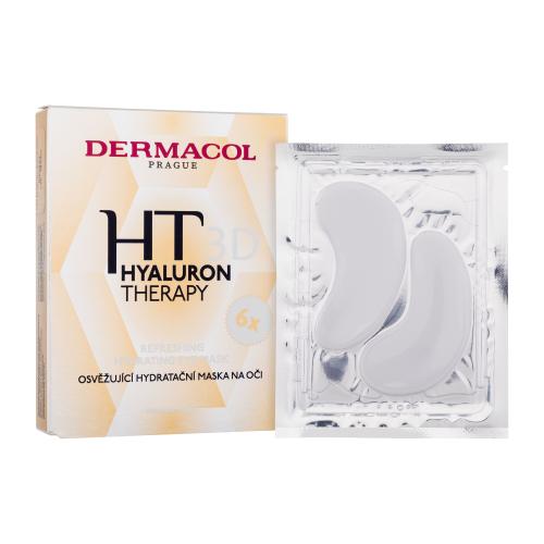 Dermacol 3D Hyaluron Therapy Refreshing Eye Mask 36 g osvěžující maska na oči proti tmavým kruhům pro ženy