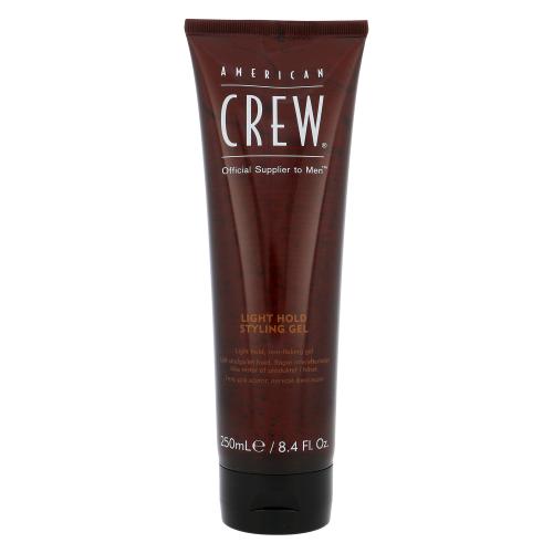 American Crew Style Light Hold Styling Gel 250 ml gel na vlasy pro lehké zpevnění pro muže