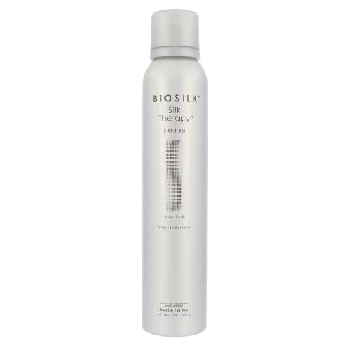 Farouk Systems Biosilk Silk Therapy Shine On Spray 150 g pro lesk vlasů pro ženy