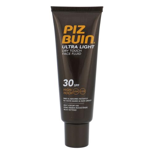 PIZ BUIN Ultra Light Dry Touch Face Fluid SPF30 50 ml opalovací přípravek na obličej unisex