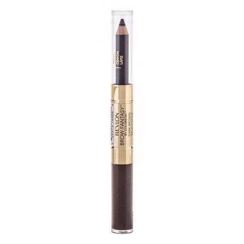 Revlon Brow Fantasy tužka na obočí - 106 Dark Brown 0,31 g + 1,18 ml