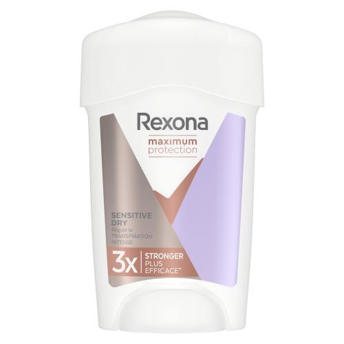Rexona Maximum Protection Sensitive Dry 45 ml antiperspirant krémový deodorant pro ženy