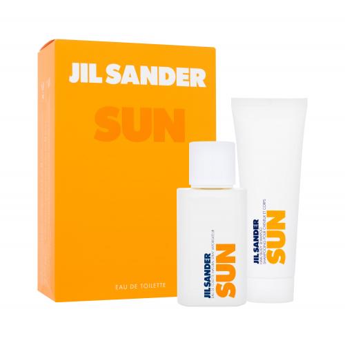 Jil Sander Sun dárková kazeta pro ženy toaletní voda 75 ml + sprchový gel 75 ml
