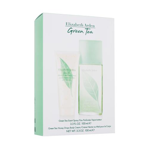 Elizabeth Arden Green Tea SET1 dárková kazeta pro ženy toaletní voda 100 ml + tělový krém Honey Drops 100 ml