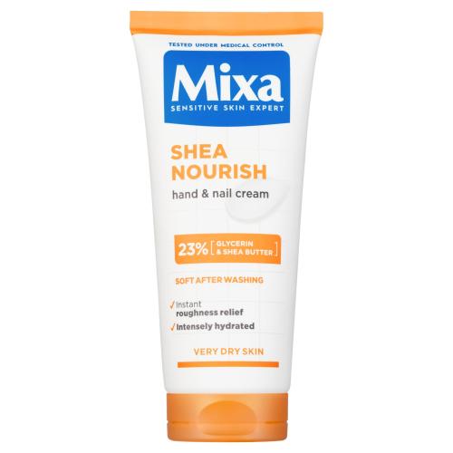 Mixa Shea Nourish Hand & Nail Cream 100 ml vyživující krém na ruce unisex
