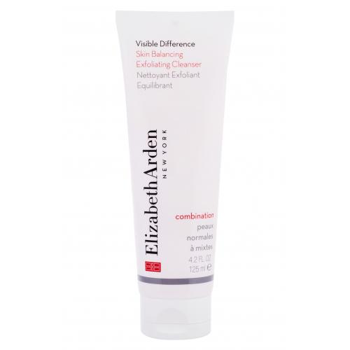 Elizabeth Arden Visible Difference Skin Balancing Cleanser 125 ml peeling pro ženy