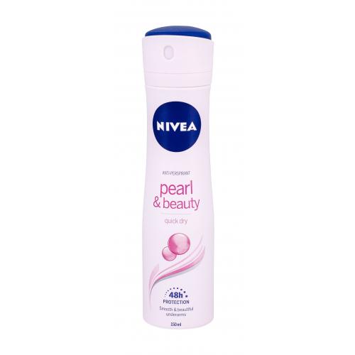 Nivea Pearl & Beauty 48h 150 ml antiperspirant ve spreji pro jemné podpaží pro ženy