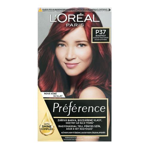 L’Oréal Paris Préférence barva na vlasy odstín 3.66 Intense Dark Red 1 ks