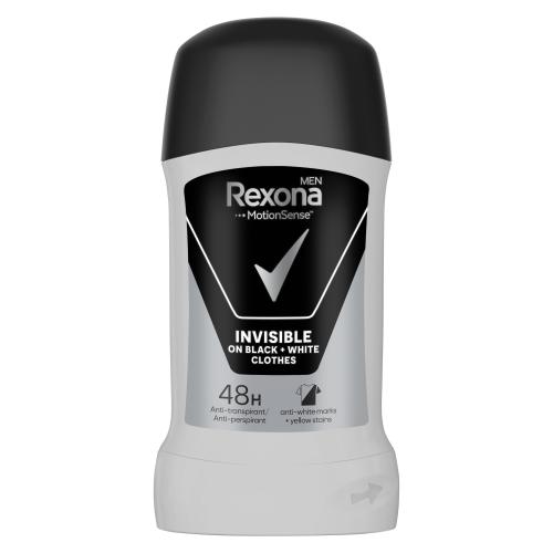 Rexona Men Invisible Black + White 50 ml antiperspirant deostick pro muže