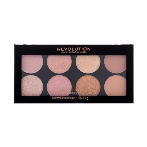 Makeup Revolution London Ultra Blush Palette 13 g paletka 8 tvářenek pro ženy Golden Sugar 2