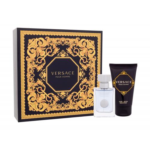 Versace Pour Homme dárková kazeta pro muže toaletní voda 30 ml + sprchový gel 50 ml