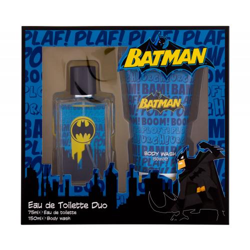 Levně DC Comics Batman dárková kazeta toaletní voda 75 ml + sprchový gel 150 ml pro děti