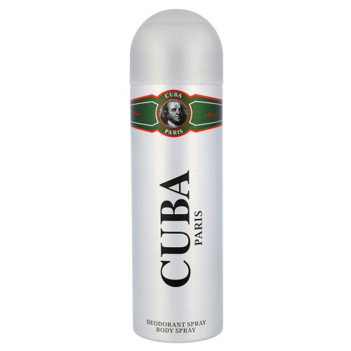 Cuba Green 200 ml deodorant deospray pro muže