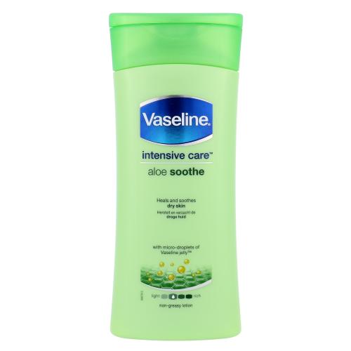 Vaseline Intensive Care Aloe Soothe 200 ml hydratační tělové mléko pro suchou pokožku unisex