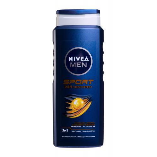 Nivea Men Sport 500 ml sprchový gel na tělo, obličej a vlasy pro muže