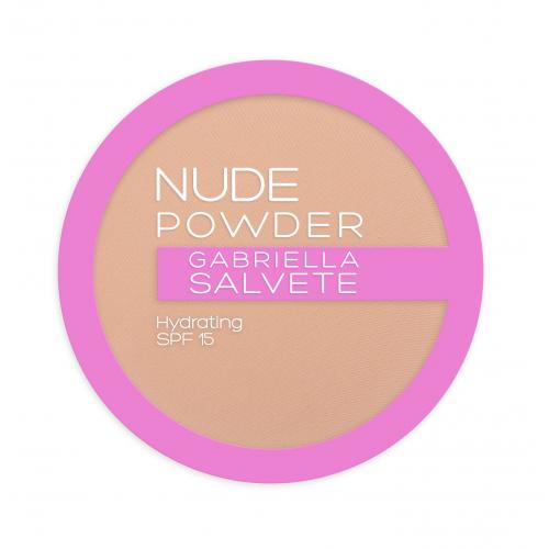 Levně Gabriella Salvete Nude Powder SPF15 8 g pudr pro ženy 03 Nude Sand