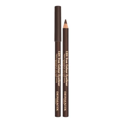 Dermacol 12H True Colour 0,28 g dlouhotrvající tužka na oči pro ženy 4 Light Brown