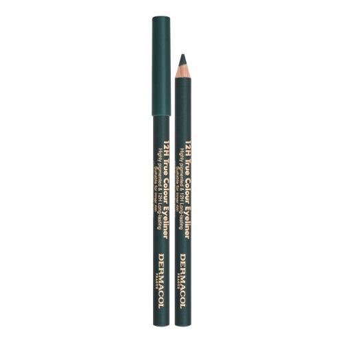 Dermacol 12H True Colour 0,28 g dlouhotrvající tužka na oči pro ženy 5 Green