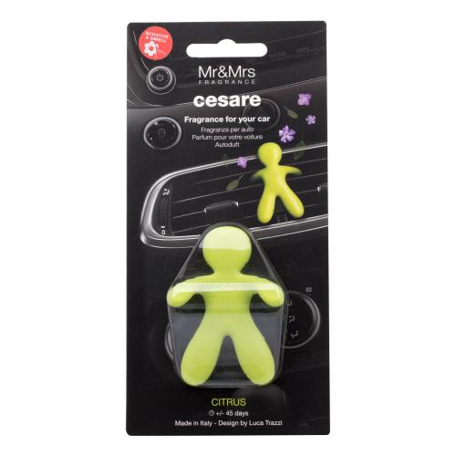 Mr & Mrs Fragrance Cesare Citrus vůně do auta 1 ks