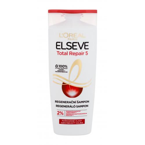 L'Oréal Paris Elseve Total Repair 5 Regenerating Shampoo 250 ml šampon pro poškozené a oslabené vlasy pro ženy