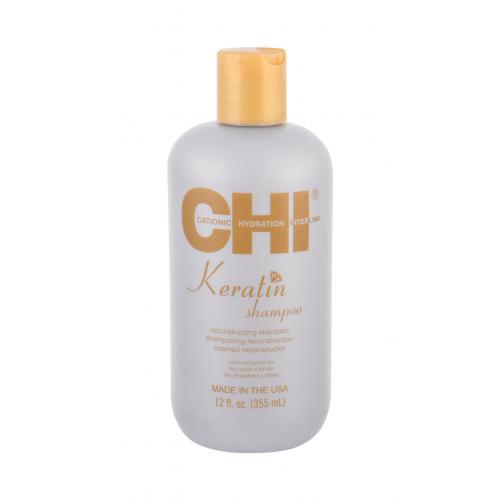 Farouk Systems CHI Keratin 355 ml šampon pro obnovu poškozených vlasů pro ženy