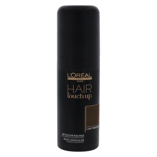 L'Oréal Professionnel Hair Touch Up 75 ml vlasový sprej pro krytí odrostů pro ženy Light Brown