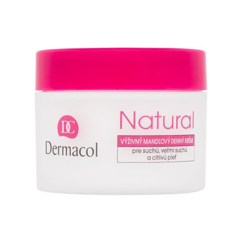 Dermacol Natural Almond 50 ml denní pleťový krém proti vráskám pro ženy