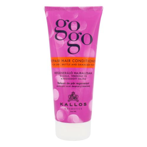Kallos Cosmetics Gogo Repair 200 ml regenerační kondicionér pro poškozené vlasy pro ženy