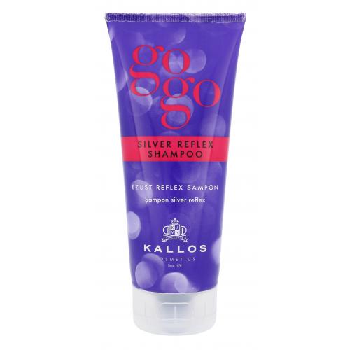 Kallos Cosmetics Gogo Silver Reflex 200 ml šampon pro šedivé vlasy pro ženy