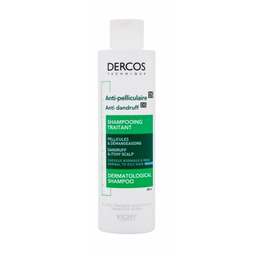 Vichy Dercos Anti-Dandruff Normal to Oily Hair 200 ml šampon proti lupům pro normální až mastné vlasy pro ženy