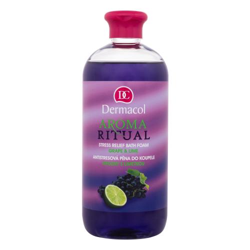 Dermacol Aroma Moment Grape & Lime antistresová pěna do koupele 500 ml