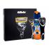 Gillette ProShield Dárková kazeta holicí strojek s jednou hlavicí 1 ks + gel na holení Fusion Proglide Sensitive Active Sport 170 ml + pouzdo na holicí strojek 1 ks