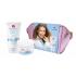 Dermacol Aqua Beauty Dárková kazeta pro ženy denní pleťová péče 50 ml + mycí gel na obličej 3 v 1 150 ml + kosmetická taštička