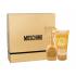 Moschino Fresh Couture Gold Dárková kazeta pro ženy parfémovaná voda 30 ml + tělové mléko 50 ml