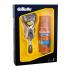 Gillette Fusion Proshield Dárková kazeta pro muže holicí strojek s jednou hlavicí 1 ks + gel na holení Fusion Hydrating 75 ml