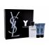 Yves Saint Laurent Y Dárková kazeta pro muže toaletní voda 100 ml + sprchový gel 50 ml + balsam po holení 50 ml