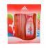 Adidas Fun Sensation For Women Dárková kazeta toaletní voda 75 ml + sprchový gel 250 ml