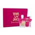 Juicy Couture Viva La Juicy Dárková kazeta pro ženy parfémovaná voda 100 ml + parfémovaná voda 10 ml + tělové mléko 125 ml