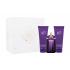 Thierry Mugler Alien Dárková kazeta pro ženy parfémovaná voda 60 ml + tělové mléko 100ml + sprchové mléko 100 ml Plnitelný