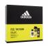Adidas Pure Game Dárková kazeta pro muže toaletní voda 100 ml + sprchový gel 250 ml + deodorant 150 ml