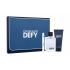 Calvin Klein Defy Dárková kazeta pro muže toaletní voda 100 ml + toaletní voda 10 ml + sprchový gel 100 ml