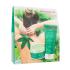 Dermacol Cannabis Gift Set Dárková kazeta sprchový krém Cannabis 200 ml + tělový peeling Cannabis 200 g