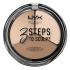 NYX Professional Makeup 3 Steps To Sculpt Konturovací paletka pro ženy 15 g Odstín 01 Fair