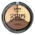 NYX Professional Makeup 3 Steps To Sculpt Konturovací paletka pro ženy 15 g Odstín 02 Light